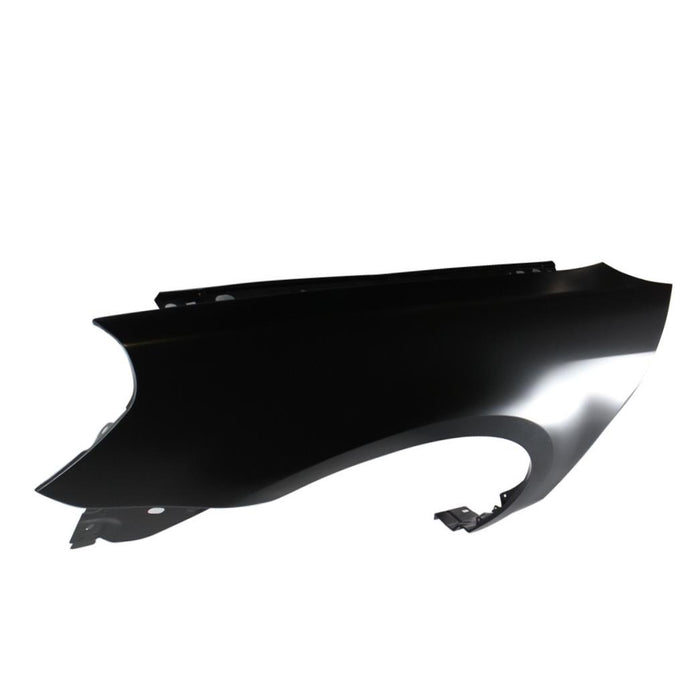 CarPartsDepot 371-18906-01, Front Fender Primered Black Steel Lh