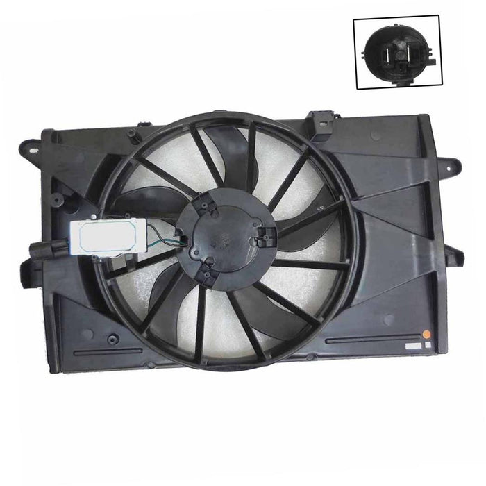 CPP Radiator Cooling Fan Assembly for Ford Taurus, Lincoln MKS, Mercury Sable FO3115174