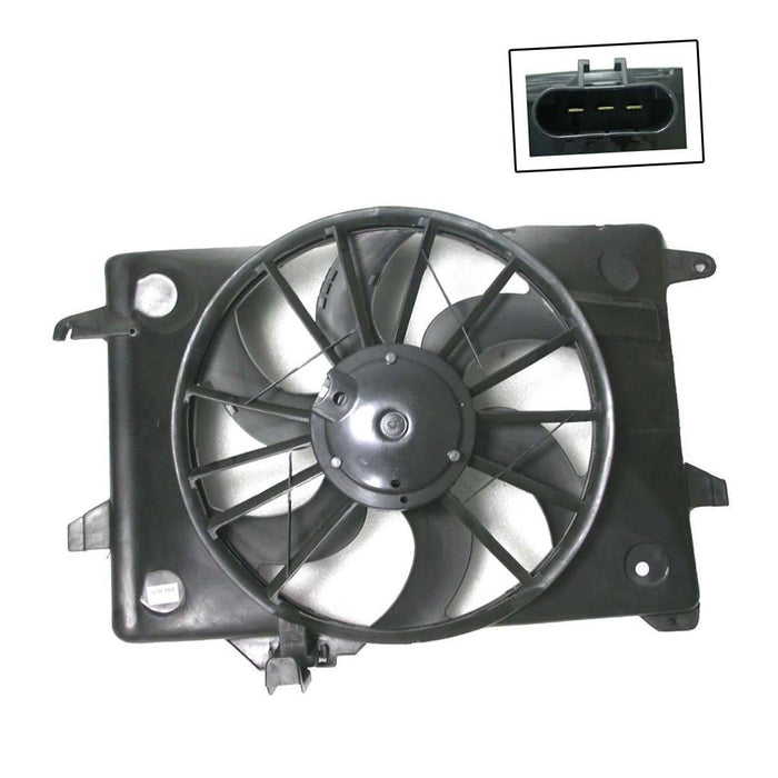 CarPartsDepot 98 99 00 Compatible With LINCOLN Town Car Cooling Fan FO3115110 s F8VZ8C607AA Crown Victoria