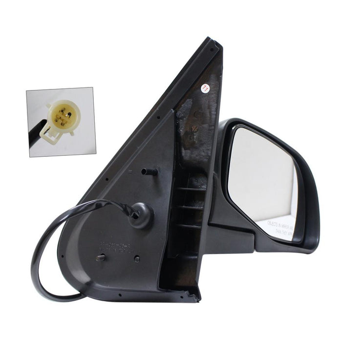 JustDrivably Replacement Parts Front Passenger Side Door Exterior Mirror Outside Rear View Compatible With Ford Explorer Compatible With Ford Explorer Sport Compatible With Mercury 1995-2003