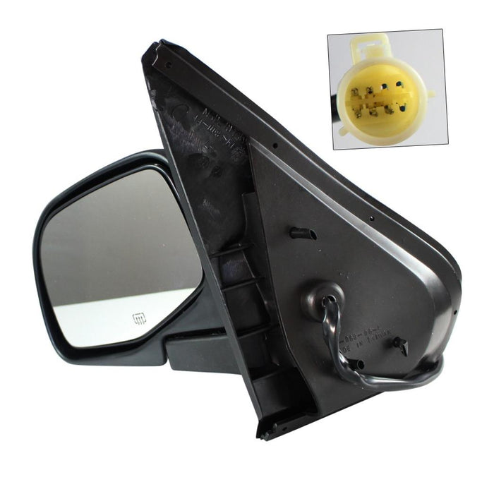 Front Left Driver Side Power Heated W/O Puddle Lamp Side View Door Mirror Compatible With FORD Explorer Compatible With MERCURY Mountaineer Fits FO1320168 F5TZ17683C