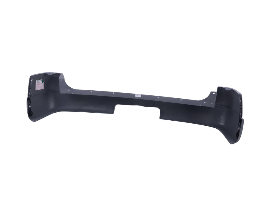 CarPartsDepot 352-181837-20, 4Dr Rear Bumper Upper Partial Primered Cover Text Gray Wo Sensor