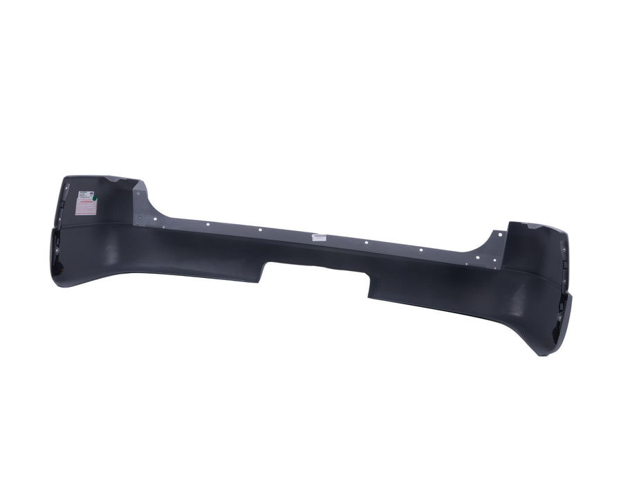 CarPartsDepot 352-181837-20, 4Dr Rear Bumper Upper Partial Primered Cover Text Gray Wo Sensor