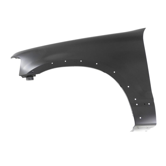 CarPartsDepot, Front Driver Left Side Fender Primed Steel Flare Holes LH, 371-18731-01 FO1240223 3L2Z16006BA