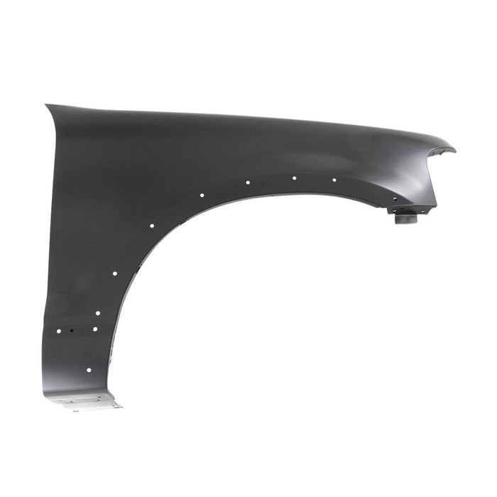 CarPartsDepot, Front Passenger Right Side Fender Primed Steel Flare Holes RH, 371-18731-02 FO1241223 3L2Z16005BA