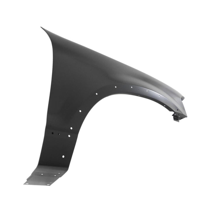 CarPartsDepot, Front Passenger Right Side Fender Primed Steel Flare Holes RH, 371-18731-02 FO1241223 3L2Z16005BA