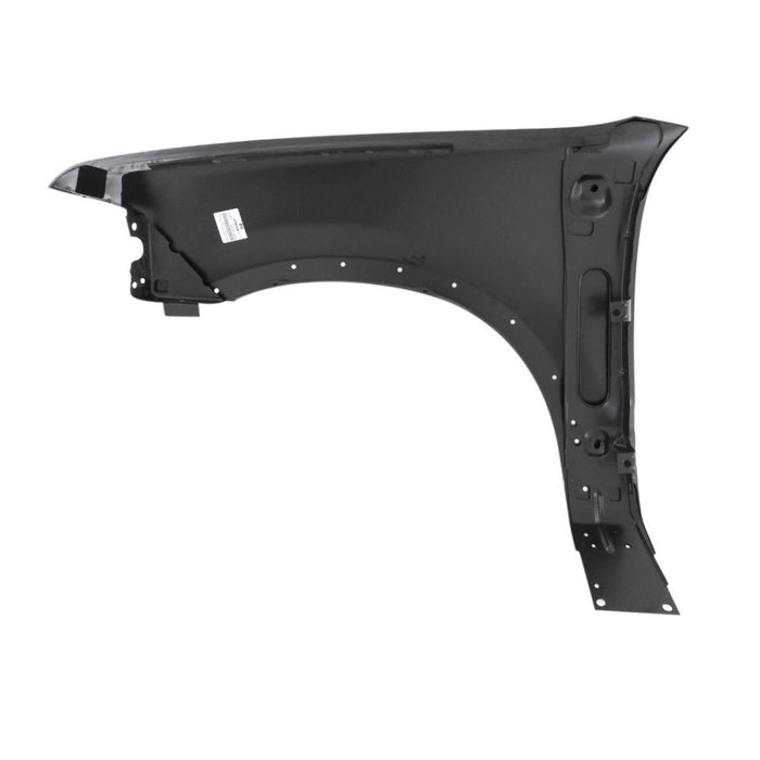 CarPartsDepot, Front Passenger Right Side Fender Primed Steel Flare Holes RH, 371-18731-02 FO1241223 3L2Z16005BA