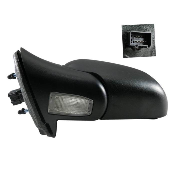 Front Left Driver Side Power Heated With Puddle Lamp Side View Door Mirror Compatible With FORD Explorer Compatible With MERCURY Mountaineer Except Sport Model Fits FO1320212 1L2Z17683CAA