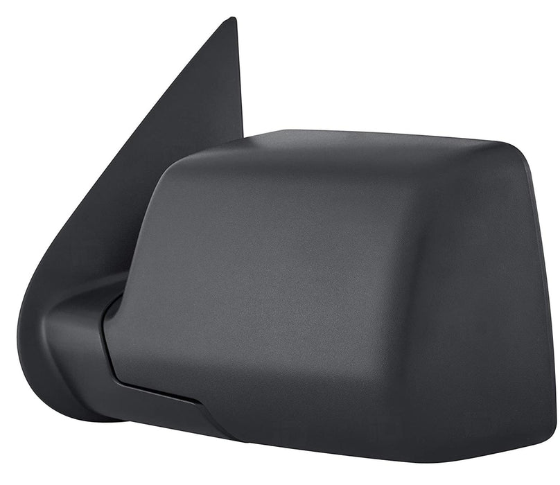 New Replacement Parts Rear View Driver Side Left Mirror Compatible With 2006-2010 Explorer Non-Heated Power With Textured Black Cover and Puddle Lamp Fits FO1320271 6L2Z17683BAA