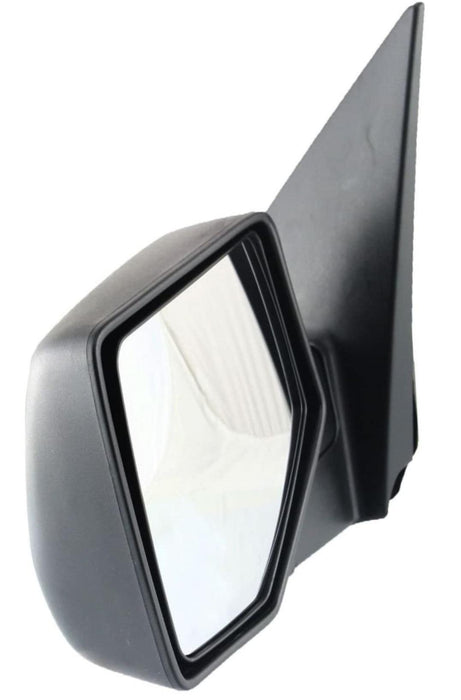 New Replacement Parts Rear View Driver Side Left Mirror Compatible With 2006-2010 Explorer Non-Heated Power With Textured Black Cover and Puddle Lamp Fits FO1320271 6L2Z17683BAA