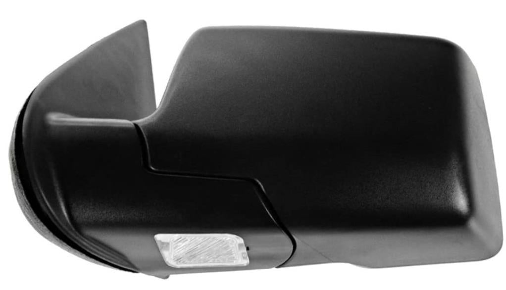 New Replacement Parts Rear View Driver Side Left Mirror Compatible With 2006-2010 Explorer Non-Heated Power With Textured Black Cover and Puddle Lamp Fits FO1320271 6L2Z17683BAA