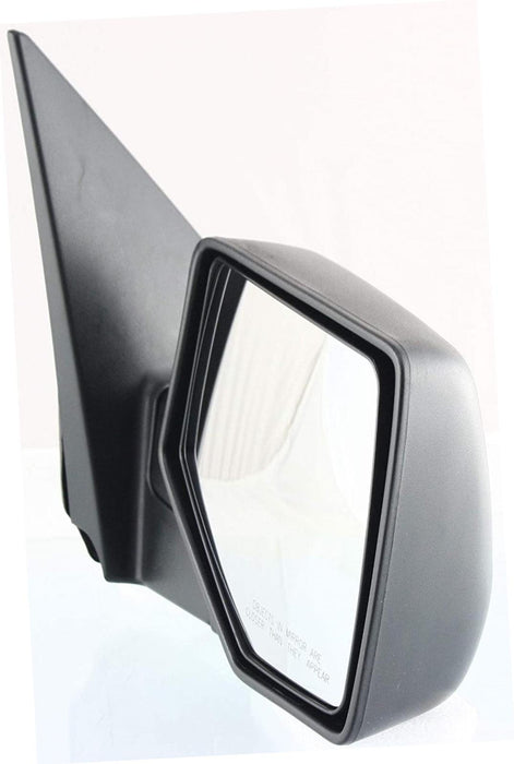 New Replacement Parts Rear View Passenger Side Right Mirror Compatible With 2006-2010 Explorer Non-Heated Power With Textured Black Cover and Puddle Lamp Fits FO1321271 6L2Z17682BAA