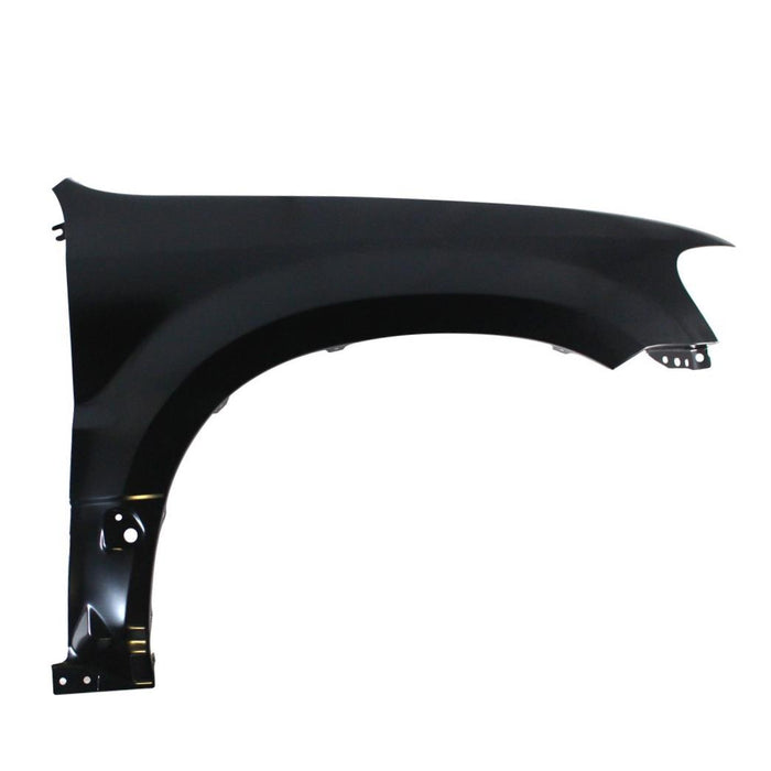 CarPartsDepot, Passenger Right Side Front Fender Without Wheel Opening Hole Primered RH, 371-18911-02 FO1241219 YL8Z16005BA