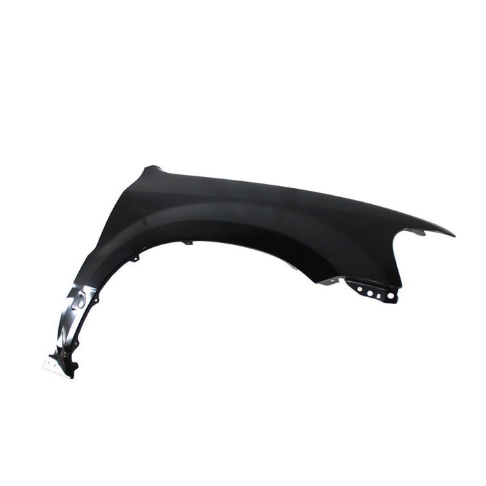 CarPartsDepot, Passenger Right Side Front Fender Without Wheel Opening Hole Primered RH, 371-18911-02 FO1241219 YL8Z16005BA