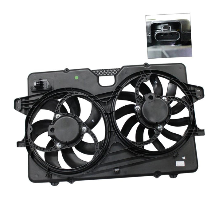 New Replacement Parts Front Radiator Cooling Fan Compatible With FORD Escape Compatible With MERCURY Mariner Fits FO3115176 8L8Z8C607A