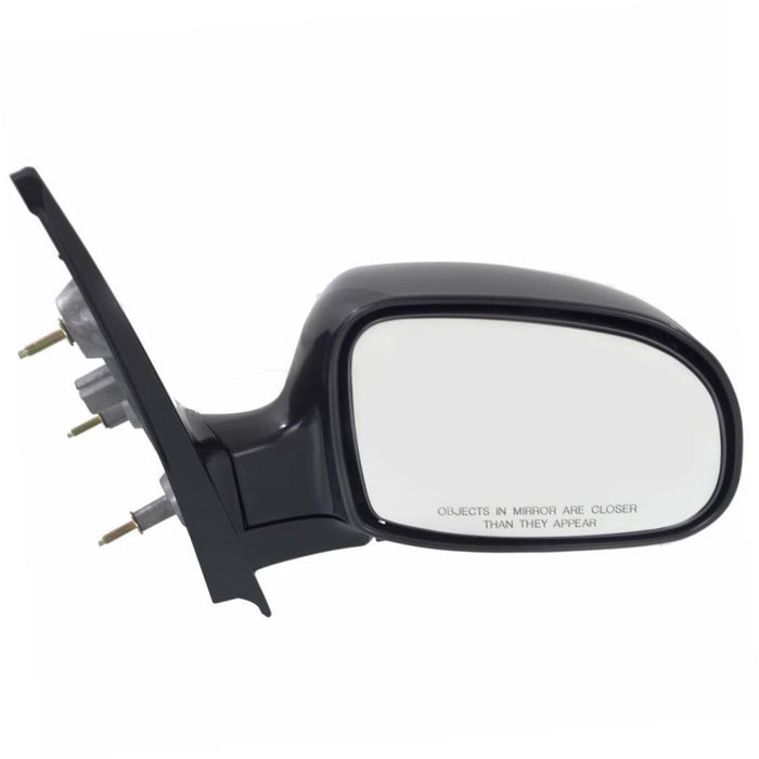 New Replacement Parts Front Right Passenger Side Manual Smooth Side View Door Mirror Compatible With FORD Windstar Fits FO1321181 XF2Z17682AAA