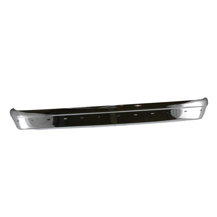 New Replacement Parts Rear Chrome Bumper Face Bar W/O Sensors Hole With Pad Hole Compatible With FORD E-150 E-250 E-350 Club Wagon Econoline Super Duty Fits FO1102302 7C2Z17906F 05-07