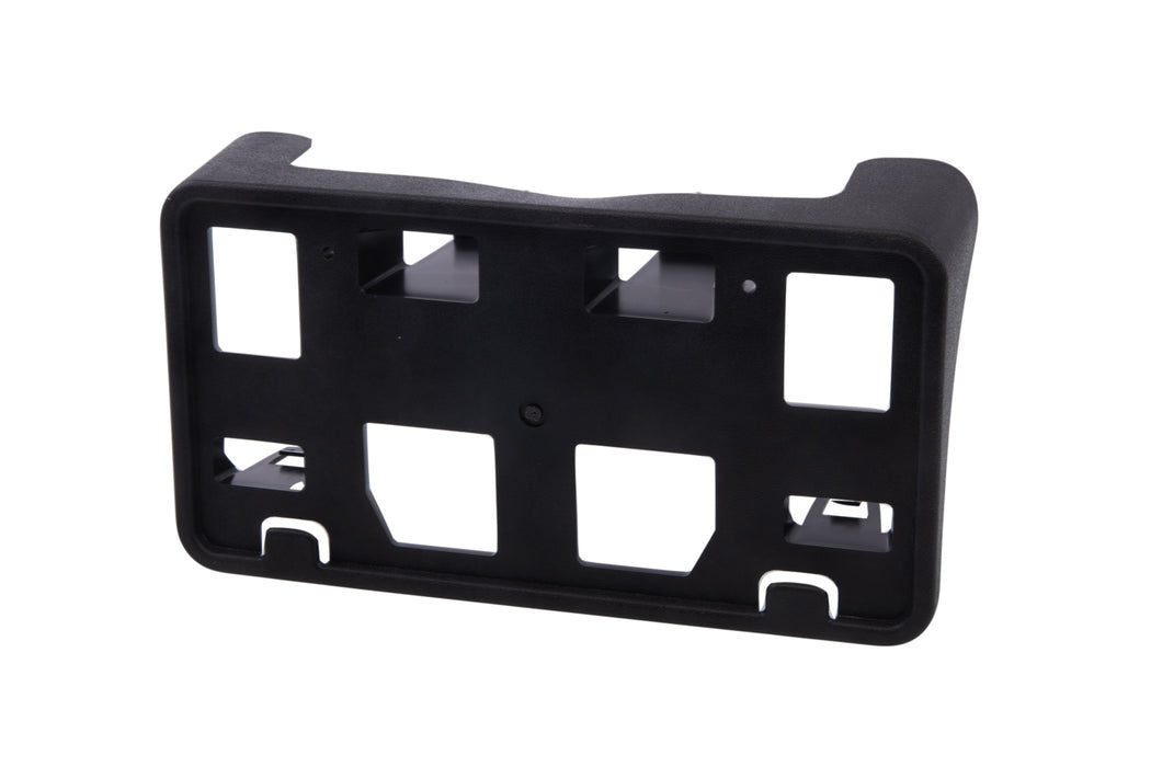 JustDrivably Replacement Parts Front Bumper License Plate Tag Holder Bracket Frame Compatible With Ford E150 E250 E350 Superduty E450 Super Duty 2008 2009 2010 2011 2012 2013 2014