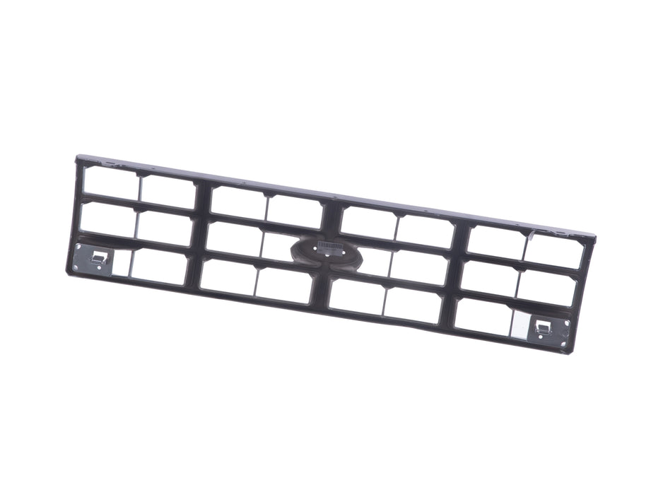 JustDrivably Replacement Parts Front Grille Grill Assembly With Chrome Shell With Silver Insert Compatible With Ford Bronco II 1989-1990 Ranger 1989 1990 1991 1992 Pickup Truck