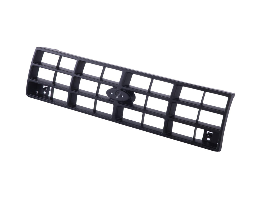 JustDrivably Replacement Parts Front Grille Grill Assembly With Black Shell And Insert Compatible With Ford Bronco II 1989-1990 Ranger 1989 1990 1991 1992 Pickup Truck