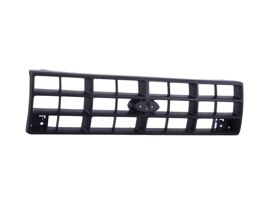 JustDrivably Replacement Parts Front Grille Grill Assembly With Black Shell And Insert Compatible With Ford Bronco II 1989-1990 Ranger 1989 1990 1991 1992 Pickup Truck