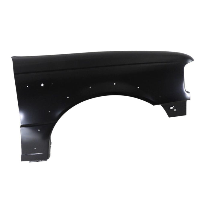 Front Fender Compatible with 1993-1997 Ford Ranger with Wheel Opening Molding Holes Passenger Side