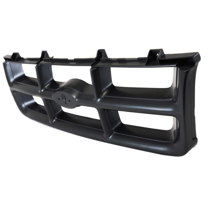 CarPartsDepot, Front Grille Raw Matte Black Frame Flareside 2WD, 400-18812 FO1200313 F37Z8200G