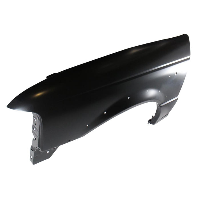 CarPartsDepot, Primered Front Fender Assembly Left Driver Side Replacement LH, 371-18245-01 FO1240196 1L5Z16006CA