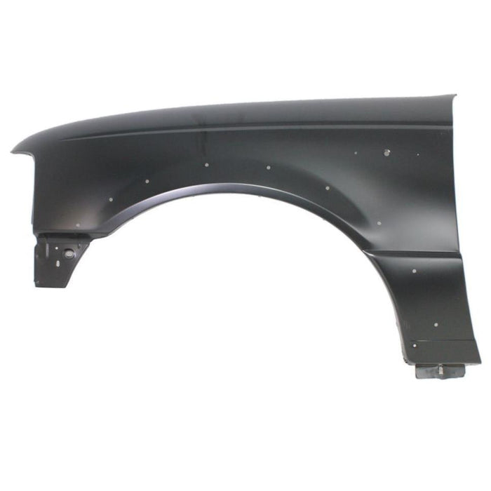 CarPartsDepot FENDER LH W/WHEEL OPNG MLDG HOLE