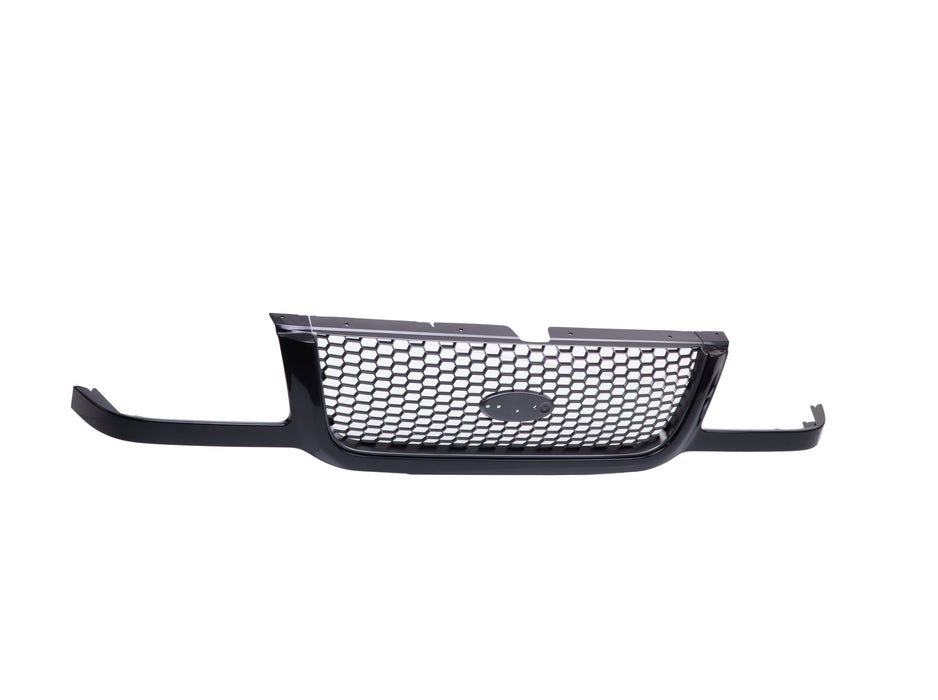 JustDrivably Replacement Parts Front Grille Grill Assembly Compatible With Ford Ranger 2001 2002 2003 Pickup Truck