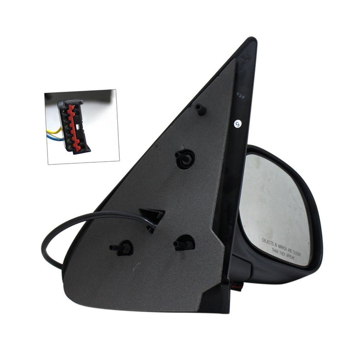 New Replacement Parts Front,Right SMOOTH BLACK POWER,WITHOUT SIGNAL LAMP,CREW CAB CONTOUR TYPE Side Mirror Compatible With F-150 Harley-Davidson Edition 1L3Z17682AAA FO1321290