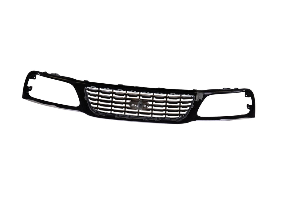 2004-2004 Compatible With FORD F-150 Heritage Front Grille FO1200423 Chrome Chrome/black