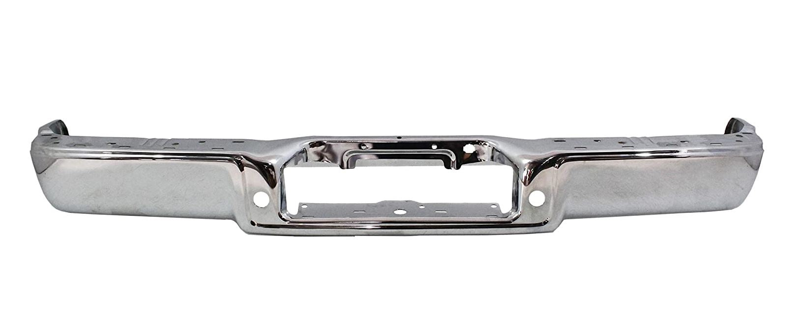 New Replacement Parts Rear Bumper Face Bar For 2004-2005 F-150 Pickup w/o Sensor Hole Styleside except Heritage Chrome FO1102349 4L3Z17906AB