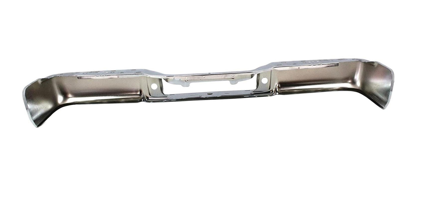 New Replacement Parts Rear Bumper Face Bar For 2004-2005 F-150 Pickup w/o Sensor Hole Styleside except Heritage Chrome FO1102349 4L3Z17906AB