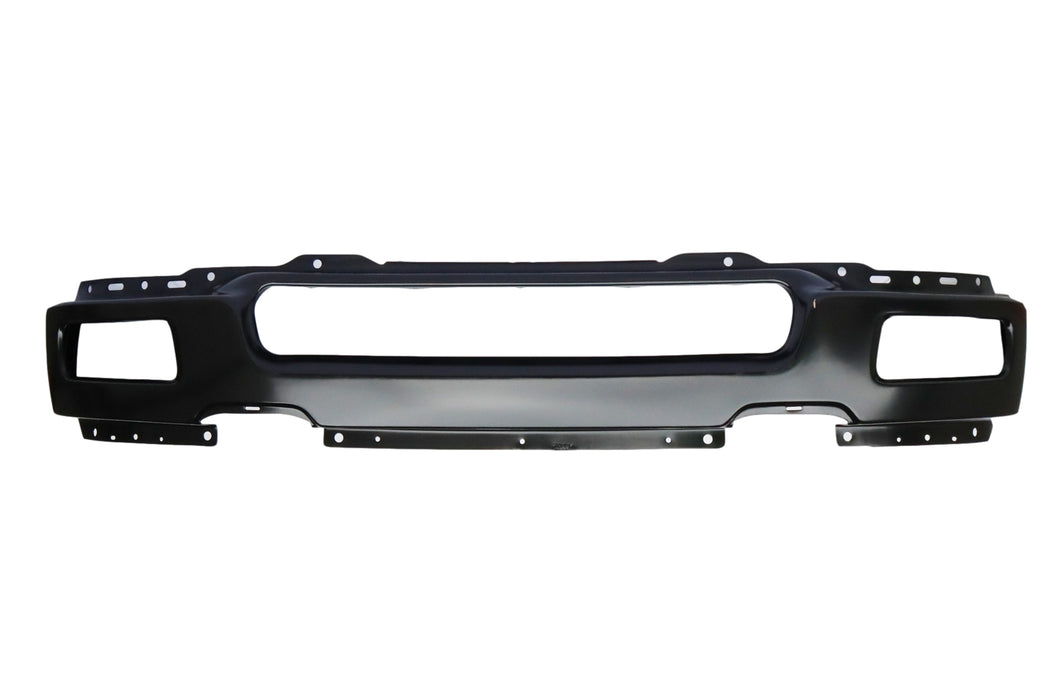 New Front Bumper Lower Face Bar Black With Fog Light Holes Compatible With Ford F-150 F150 Pickup Truck 2004 2005 New Body Style