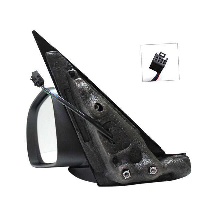 New Replacement Parts Front Left Driver Side Power Heated Side View Door Mirror Compatible With FIAT 500L Fits FI1320102 68225416AA