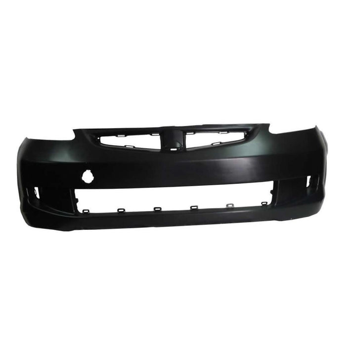 New Replacement Parts Front PRIME BLACK Bumper Cover Compatible With Fit LX,Base,DX 04711SLNA71ZZ HO1000248