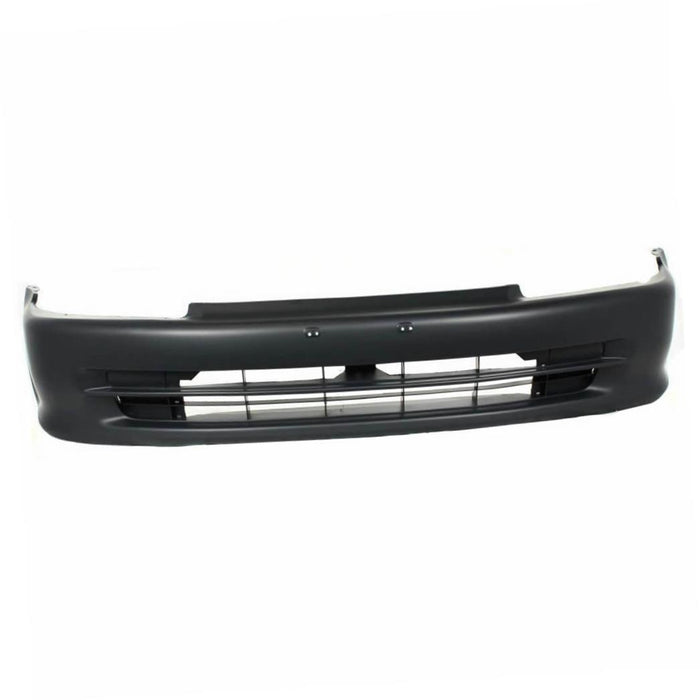 New Replacement Parts Front Black Primed Bumper Cover Compatible With HONDA Civic Fits HO1000142 71101SR4000ZZ