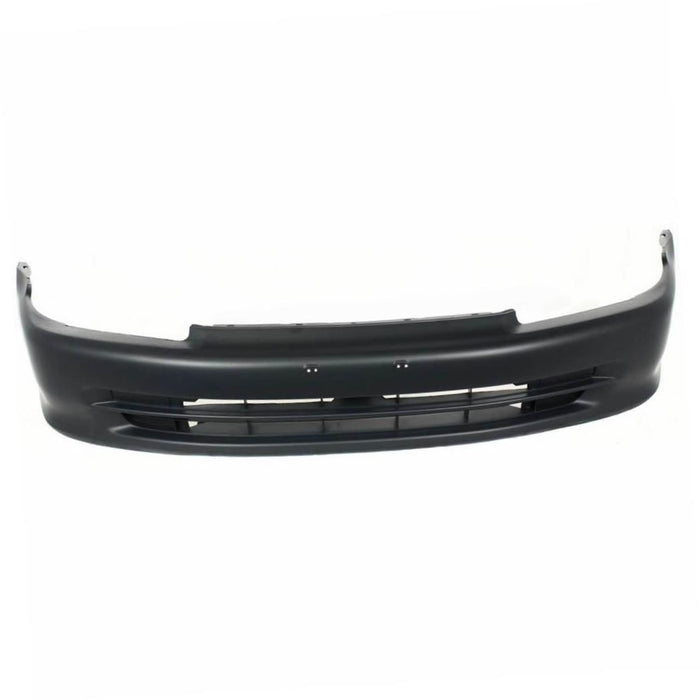 New Replacement Parts Front Black Primed Bumper Cover Compatible With HONDA Civic Fits HO1000142 71101SR4000ZZ