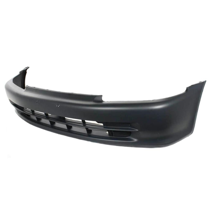 New Replacement Parts Front Black Primed Bumper Cover Compatible With HONDA Civic Fits HO1000142 71101SR4000ZZ