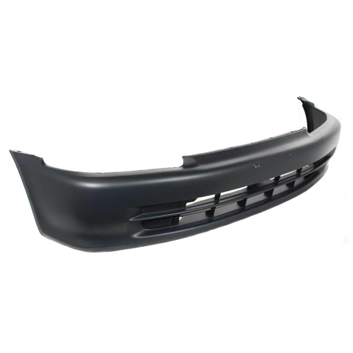 New Replacement Parts Front Black Primed Bumper Cover Compatible With HONDA Civic Fits HO1000142 71101SR4000ZZ