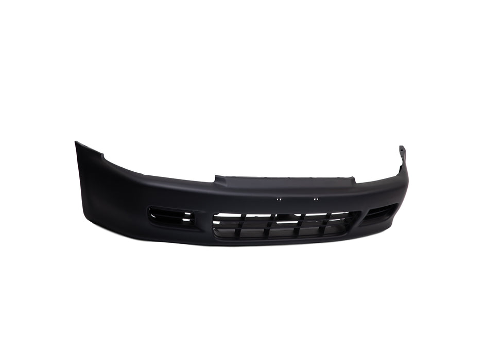 JustDrivably Replacement Parts Front Bumper Cover Compatible With Honda Civic 1993 1994 1995 Hatchback Coupe