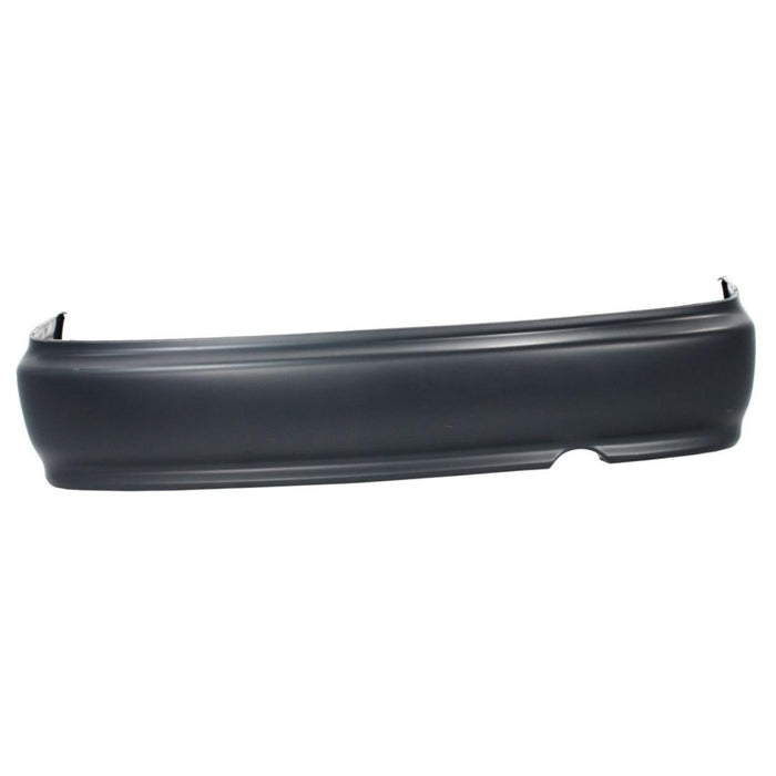 CarPartsDepot, Rear Bumper Cover Primed Black Plastic 2dr 4dr Replacement, 352-20133-20-PM HO1100190?04715S01A01ZZ
