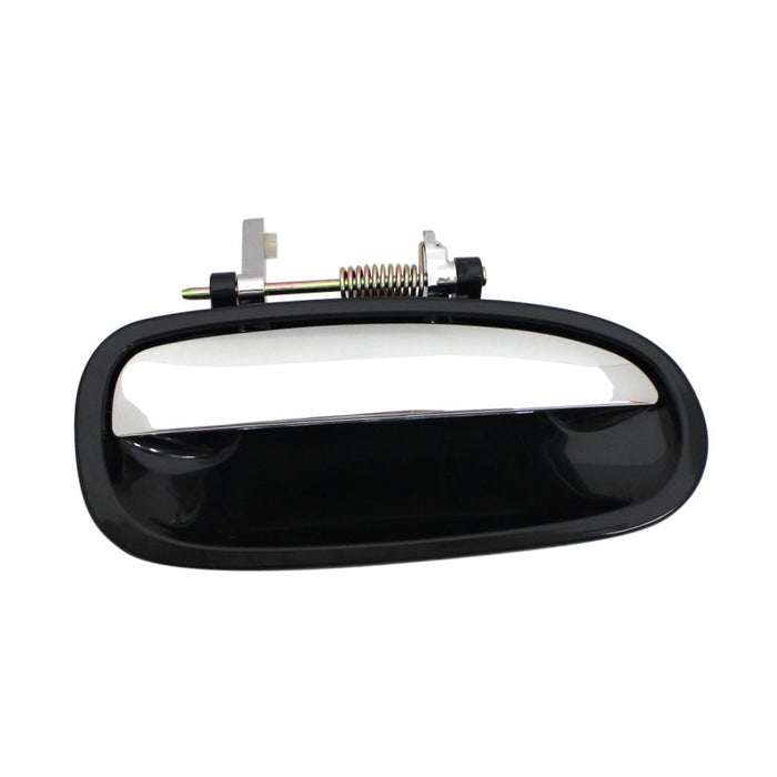 1996-2000 Compatible With HONDA Civic Rear,Right Passenger Side DOOR OUTER HANDLE CHROME CHROME/BLACK