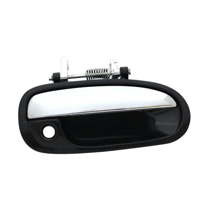 New Replacement Parts Front Right Passenger Side Chrome Black Chrome Exterior Outer Door Handle Compatible With HONDA Civic Fit 72140S04J01