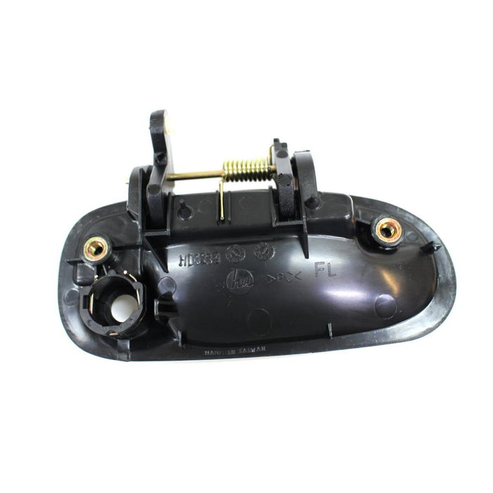 New Replacement Parts Front,Left SMOOTH BLACK Door Handle Outer Compatible With Civic EX-R,EX,LX,HX,DX,Si,GX,Value Package 72180S04003 HO1310101