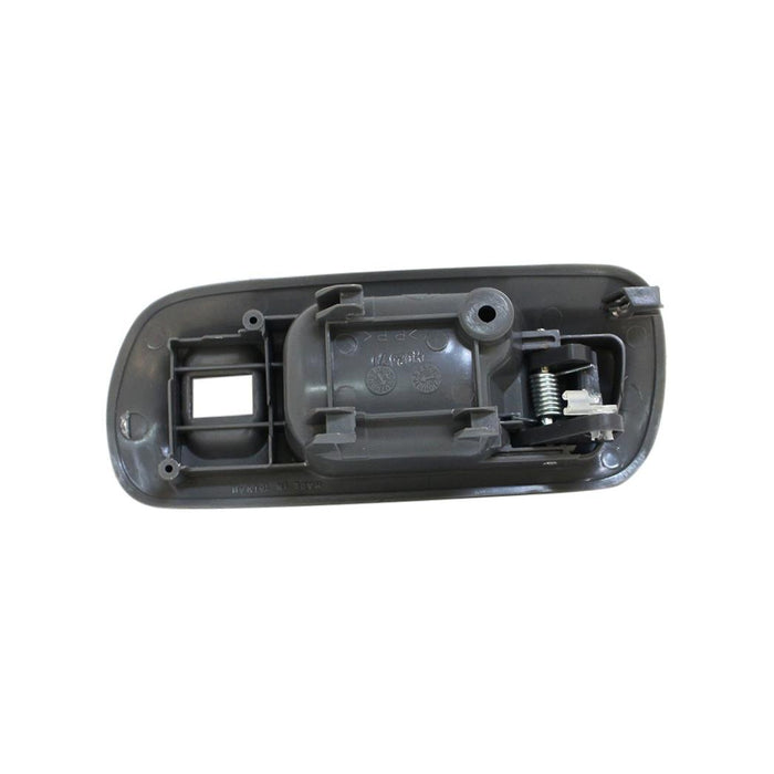 PT Auto Warehouse HO-2571G-FL - Inside Interior Inner Door Handle, Gray - with Lock Hole, 4-Door Sedan, Driver Side Front