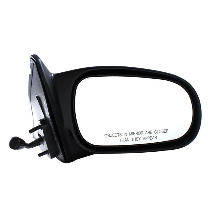 New Replacement Parts Front Right Passenger Side Manual Side View Door Mirror Compatible With HONDA Civic 4 Door Sedan Fits HO1321123 76200S01A05