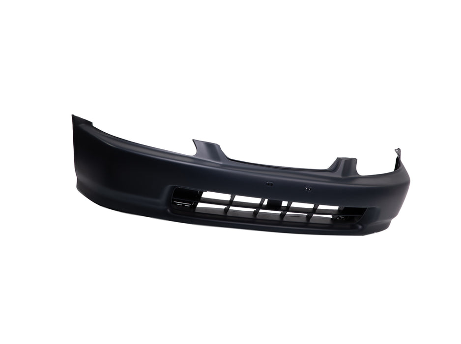 JustDrivably Replacement Parts Front Bumper Cover Compatible With Honda Civic 1996 1997 1998 Sedan Hatchback Coupe