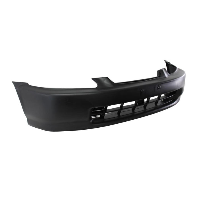 CarPartsDepot, Non-Primered Front Bumper Facial Cover Raw Black Plastic, 352-20131-10-BK HO1000172 04711S01A00ZZ